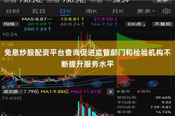 免息炒股配资平台查询促进监管部门和检验机构不断提升服务水平